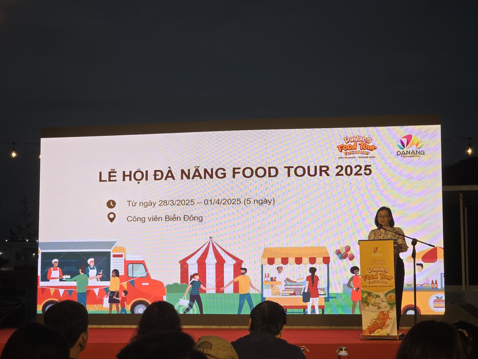 Giới thiệu chương trình về lễ hội Đà Nẵng Food Tour 2025